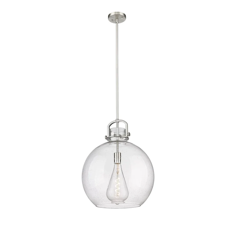 Innovations Lighting Newton Sphere - 1 Light 16  Stem Hung Pendant