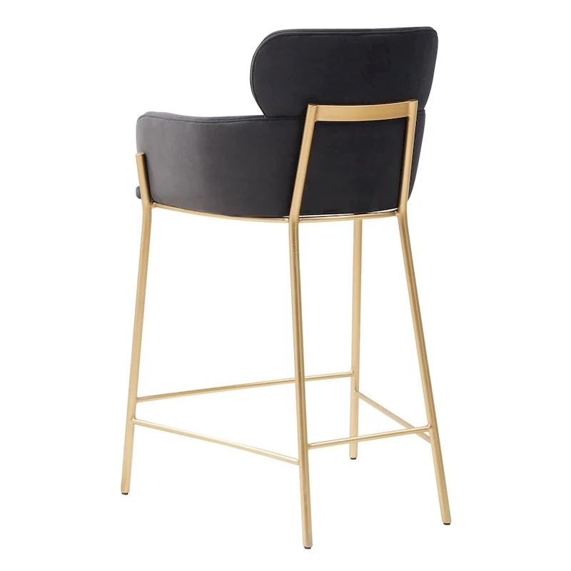 SAFAVIEH Couture Sejada 26-inch Counter Stool - 23 In. W x 21 In. D x 38 In. H - 23Wx21Dx38H