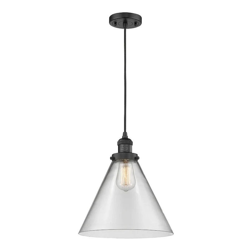 Innovations Lighting X-Large Cone Single Light 12  Wide Pendant