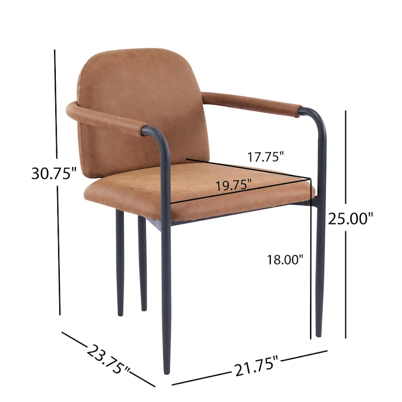 Christopher Knight Home - Logan Upholstered Dining Chair (Set of 2)