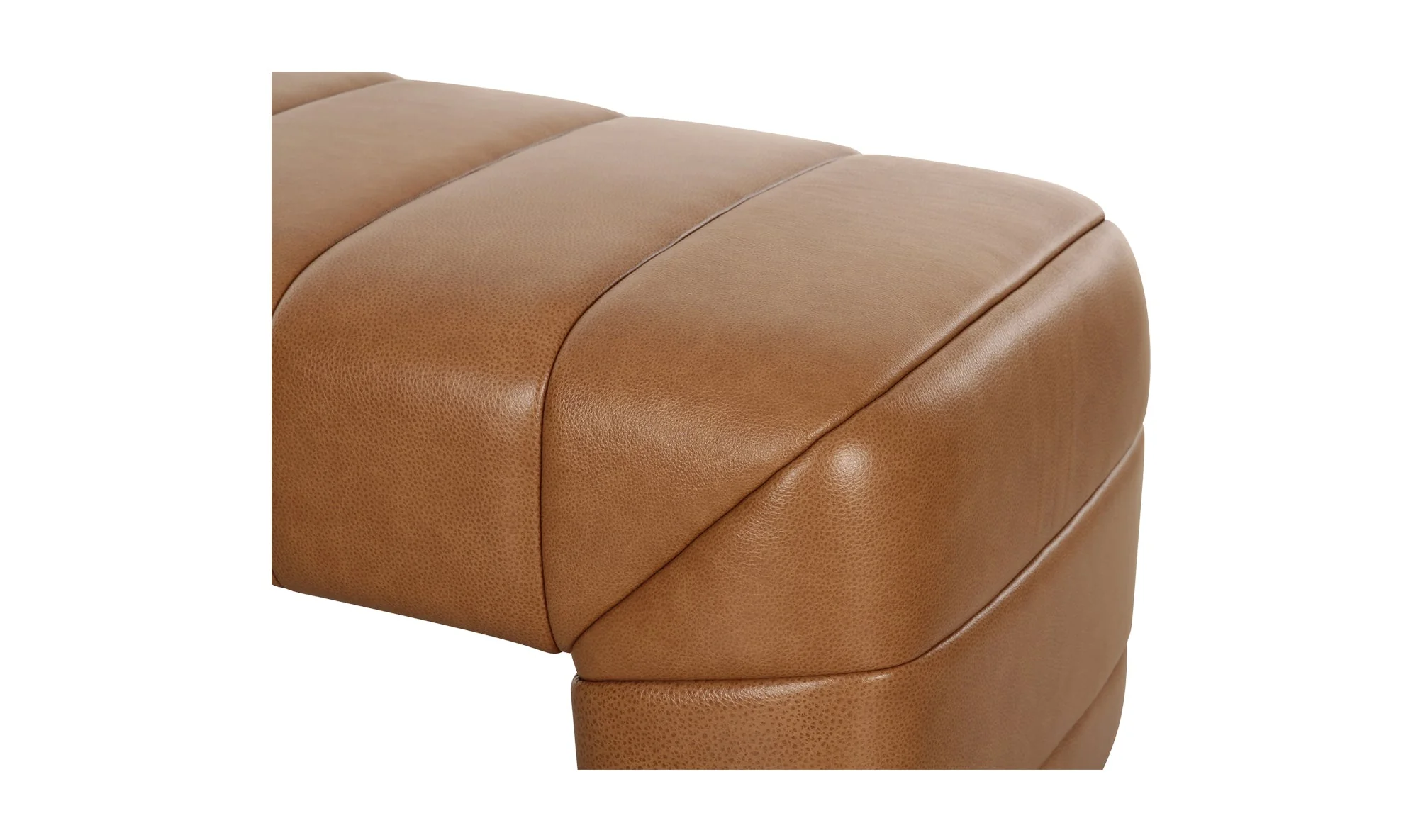 Verity Bench Tan Leather
