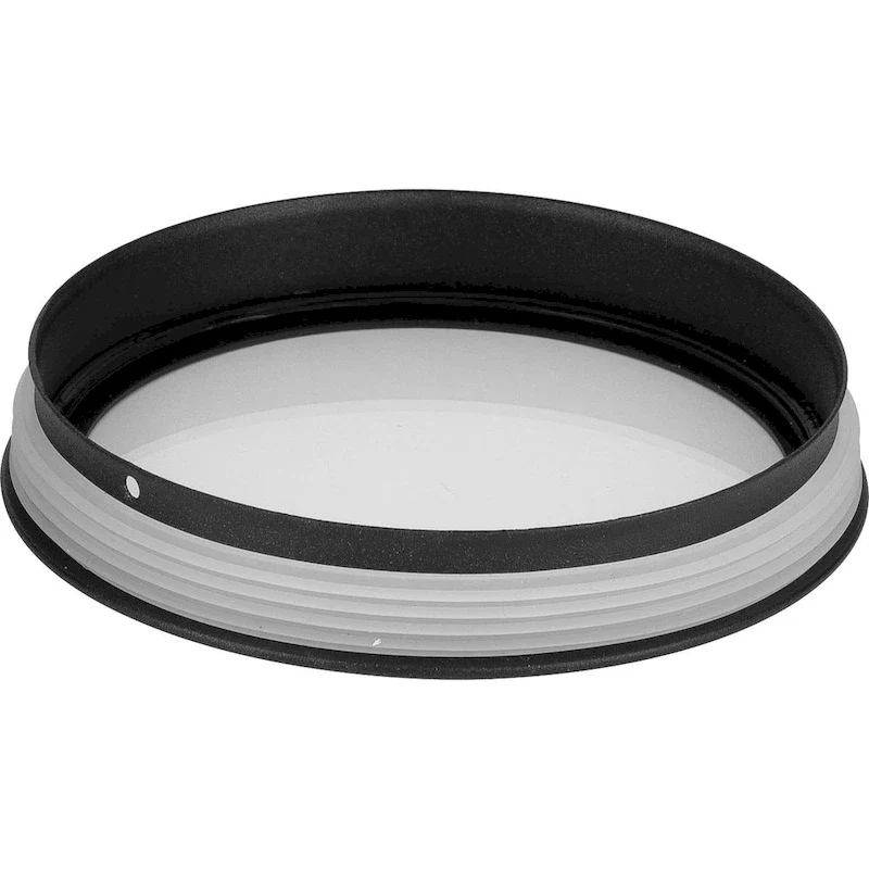 Cylinder Lens Collection Black 5-Inch Round Cylinder Cover - 0.83  x 5  x 5