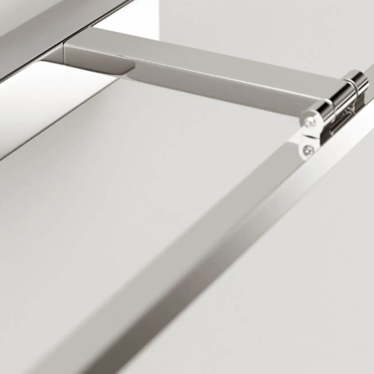 White Linear LED Wall-Mounted Vanity Light with Modern Style