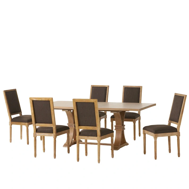 Regina Wood Dining Set by Christopher Knight Home