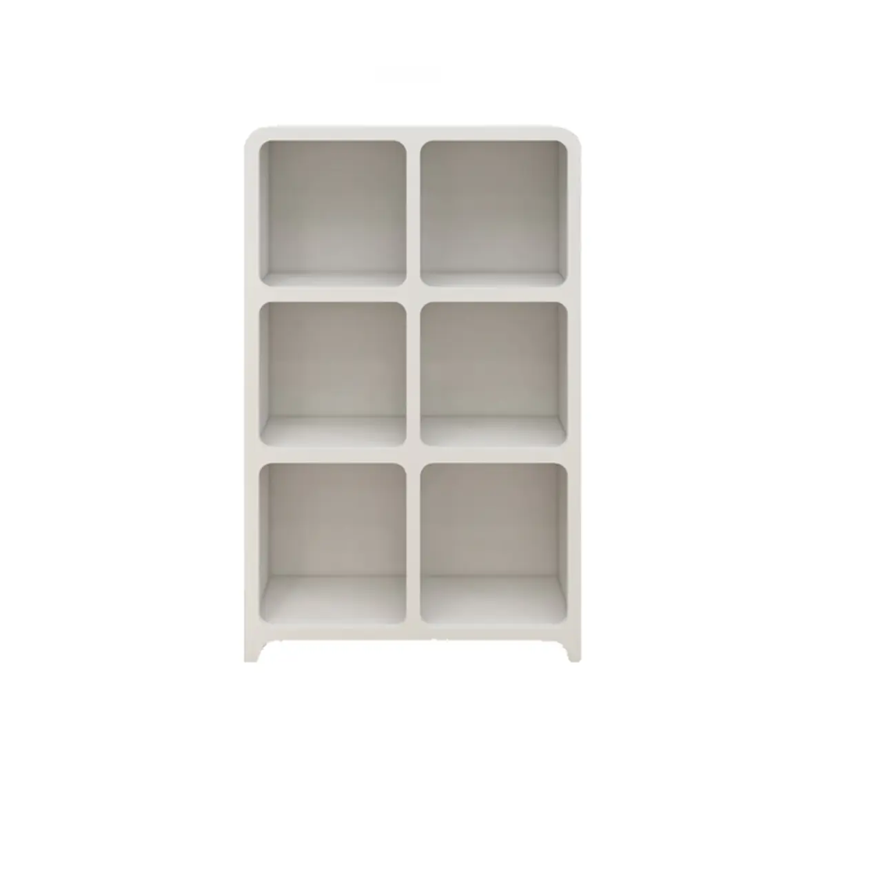 Simple Wooden Closed Back Bookcase in Black