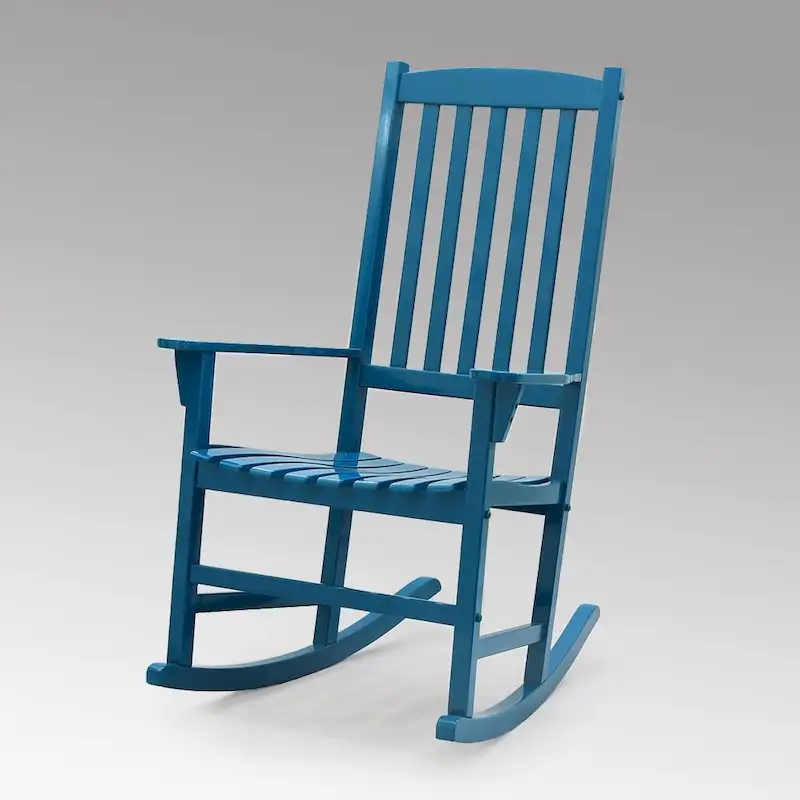 Cambridge Casual Austin Outdoor Rocking Chair - Steel Blue