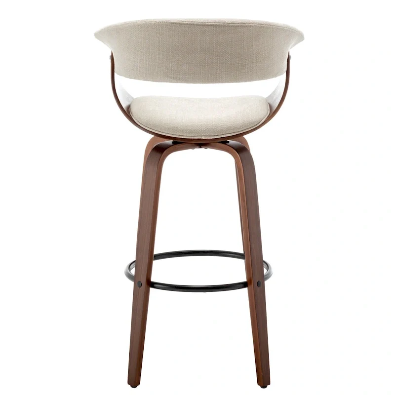 Lalit Padded Modern Bar Stool (Set of 2 Stools)