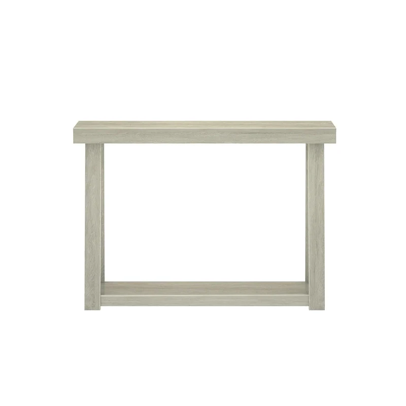 Plank and Beam Classic Console Table with Shelf - 46