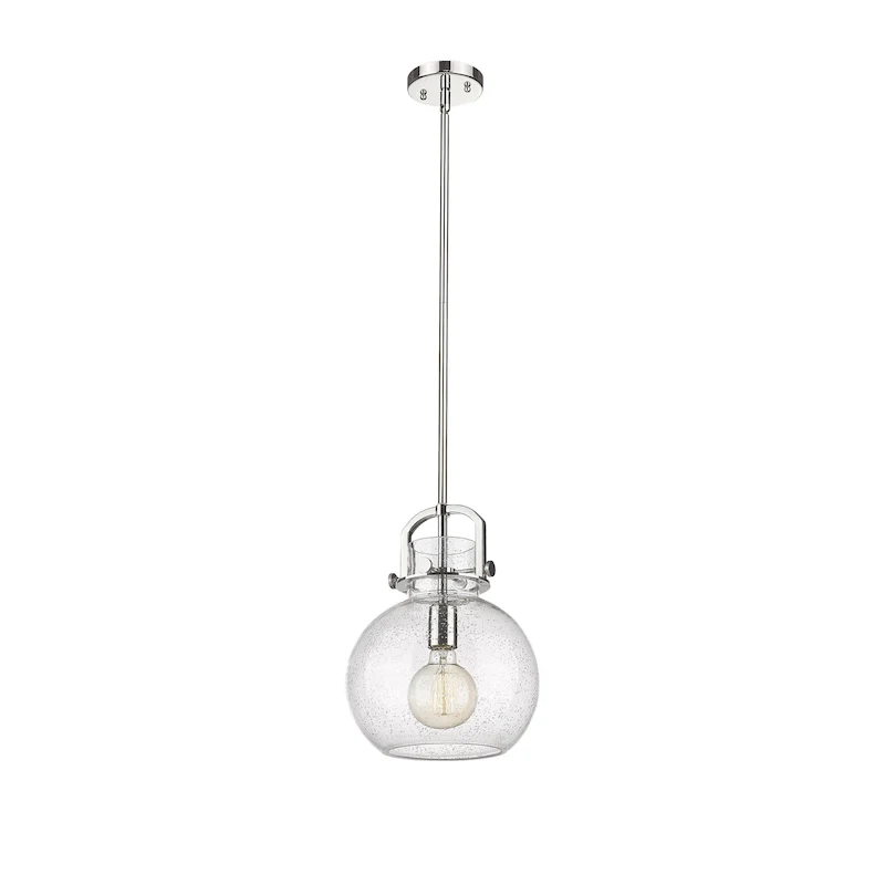 Innovations Lighting Newton Sphere - 1 Light 10  Stem Hung Pendant