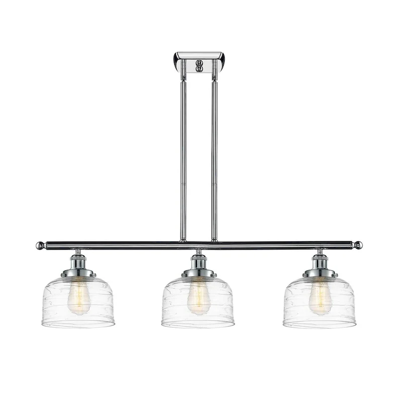 Innovations Lighting Bell - 3 Light 36  Island Light - 8  Shade