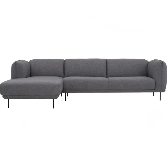 L-Shaped Sofa. Grey - Premium Quality Home Furniture | Kendale Furniture