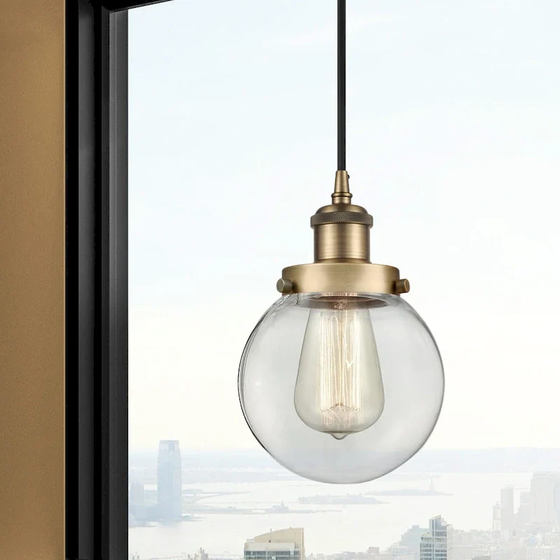 Innovations Lighting 916-1P-9-6 Beacon Pendant Beacon 6  Wide Mini