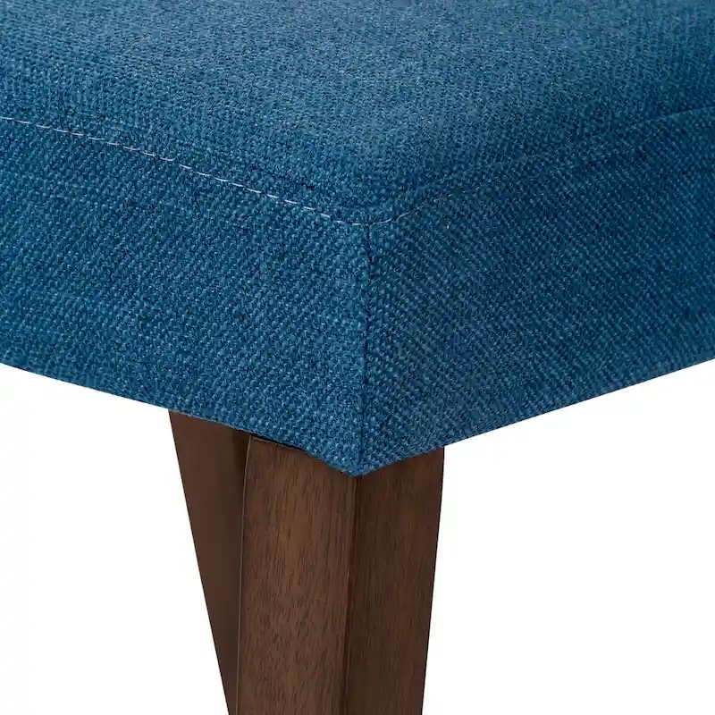 Space Savers Satin Walnut 5 Piece Pedestal Table Set