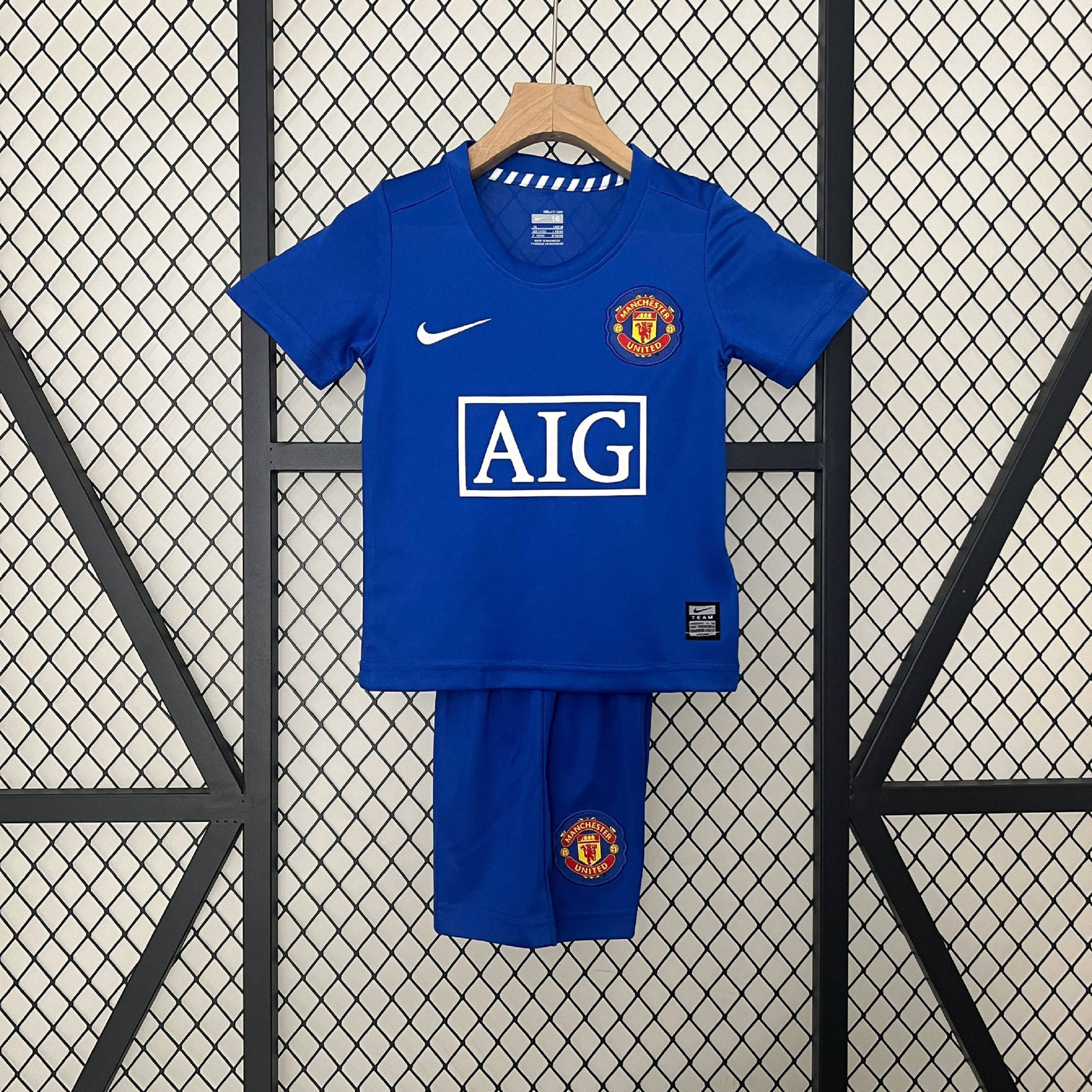 Kit Enfant Manchester United third Rétro 2008/09