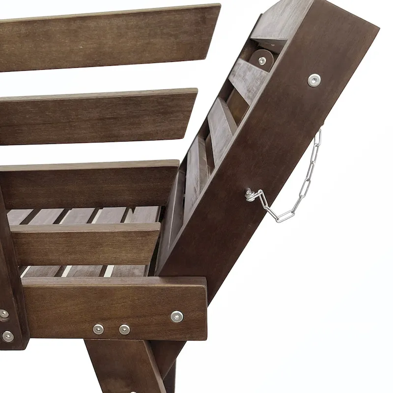 Patio Adjustable Patio Wooden Daybed Sofa