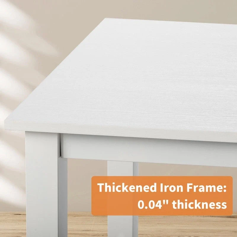 41.31 White Feet Writing Desk