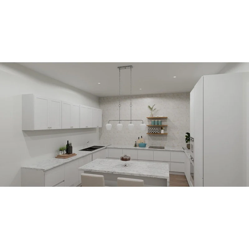 Nielson 4-Light Brushed Nickel Island Light