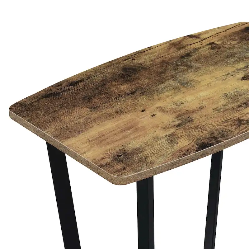Convenience Concepts Graystone End Table with Shelf