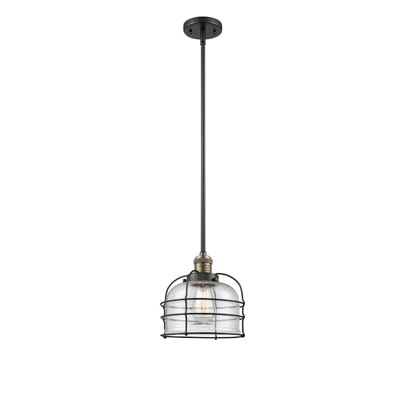 Innovations Lighting Bell Cage - 1 Light 9  Mini Pendant