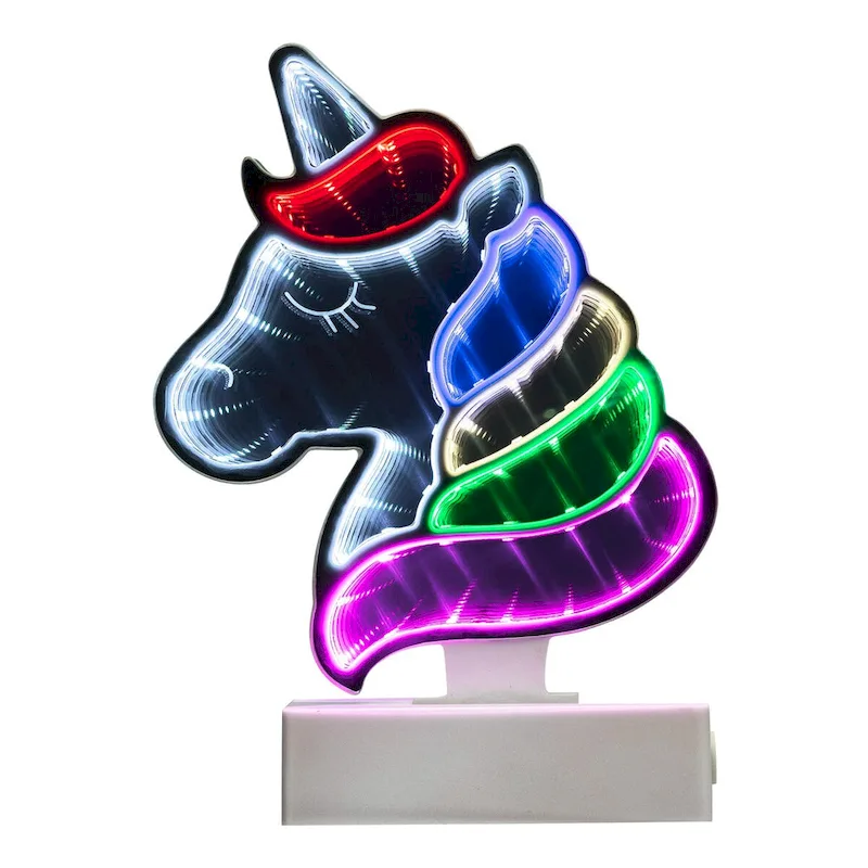 LED Lighted 3D Unicorn Tunnel Light - 8