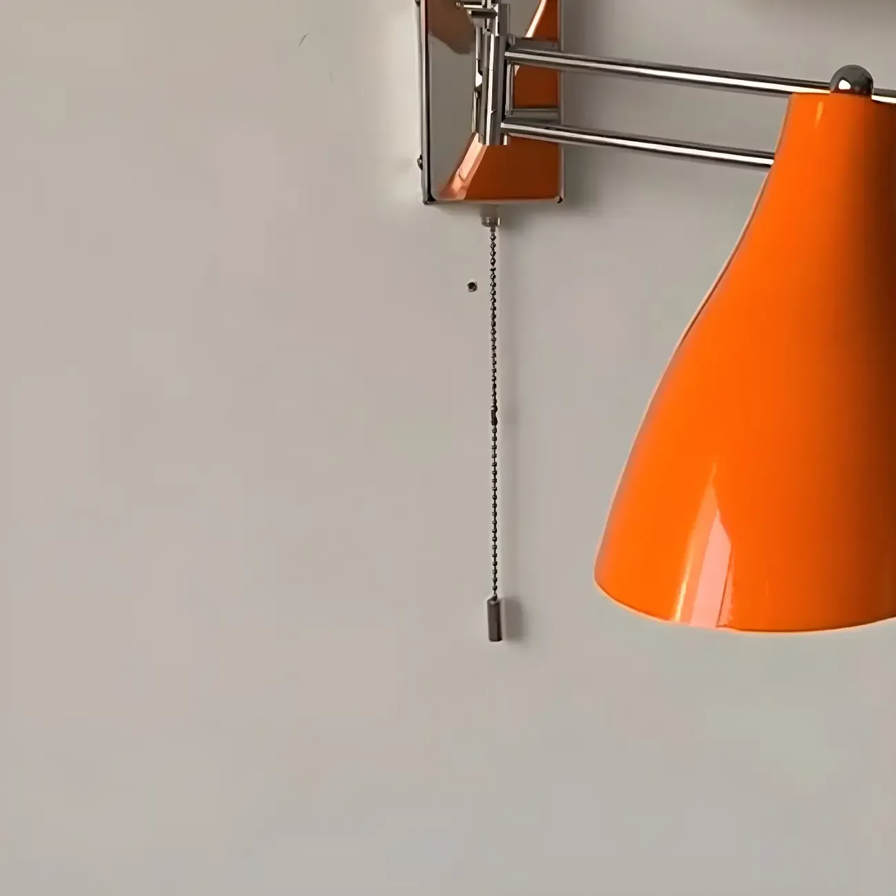 Modern Metal Clean-lined Swing Arm Wall Light