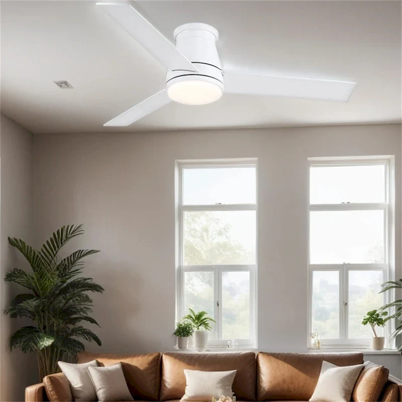 48  Lowe Profile Ceiling Fan with Light