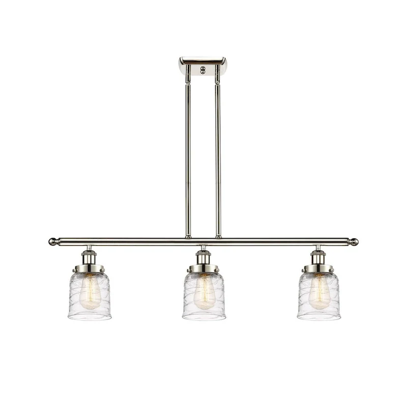 Innovations Lighting Bell - 3 Light 36  Island Light - 5  Shade