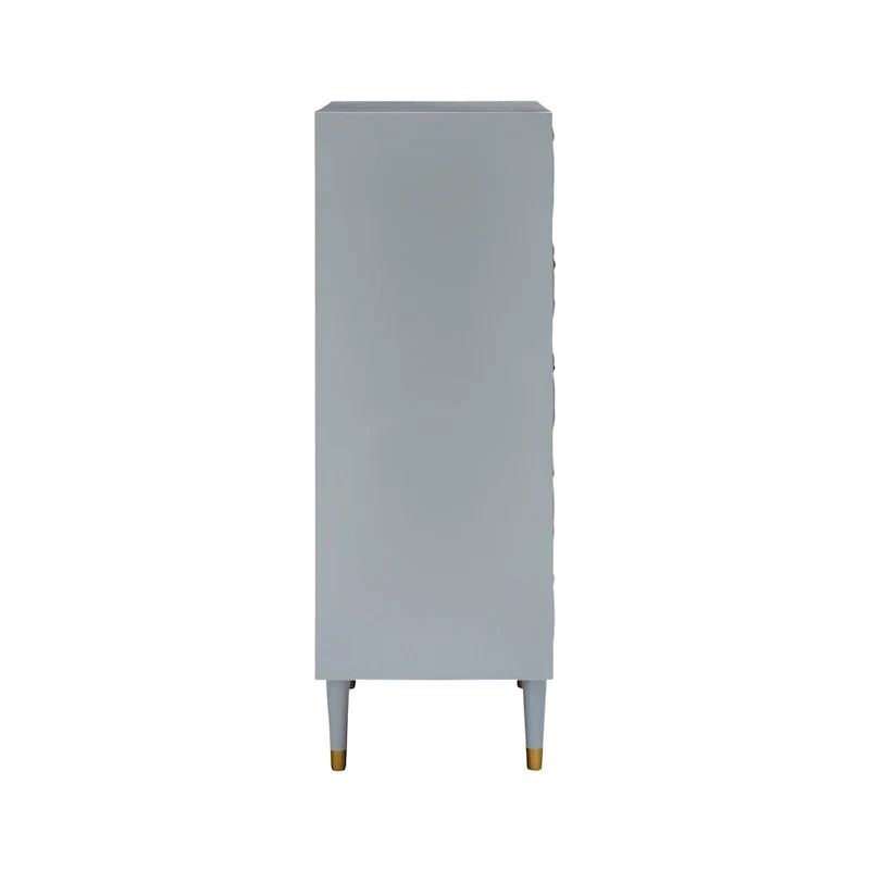 Bea Five Drawer Geo Dresser Chest