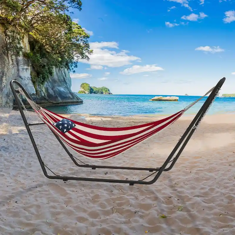 Sigle 2 Person Classic Hammock with Stand