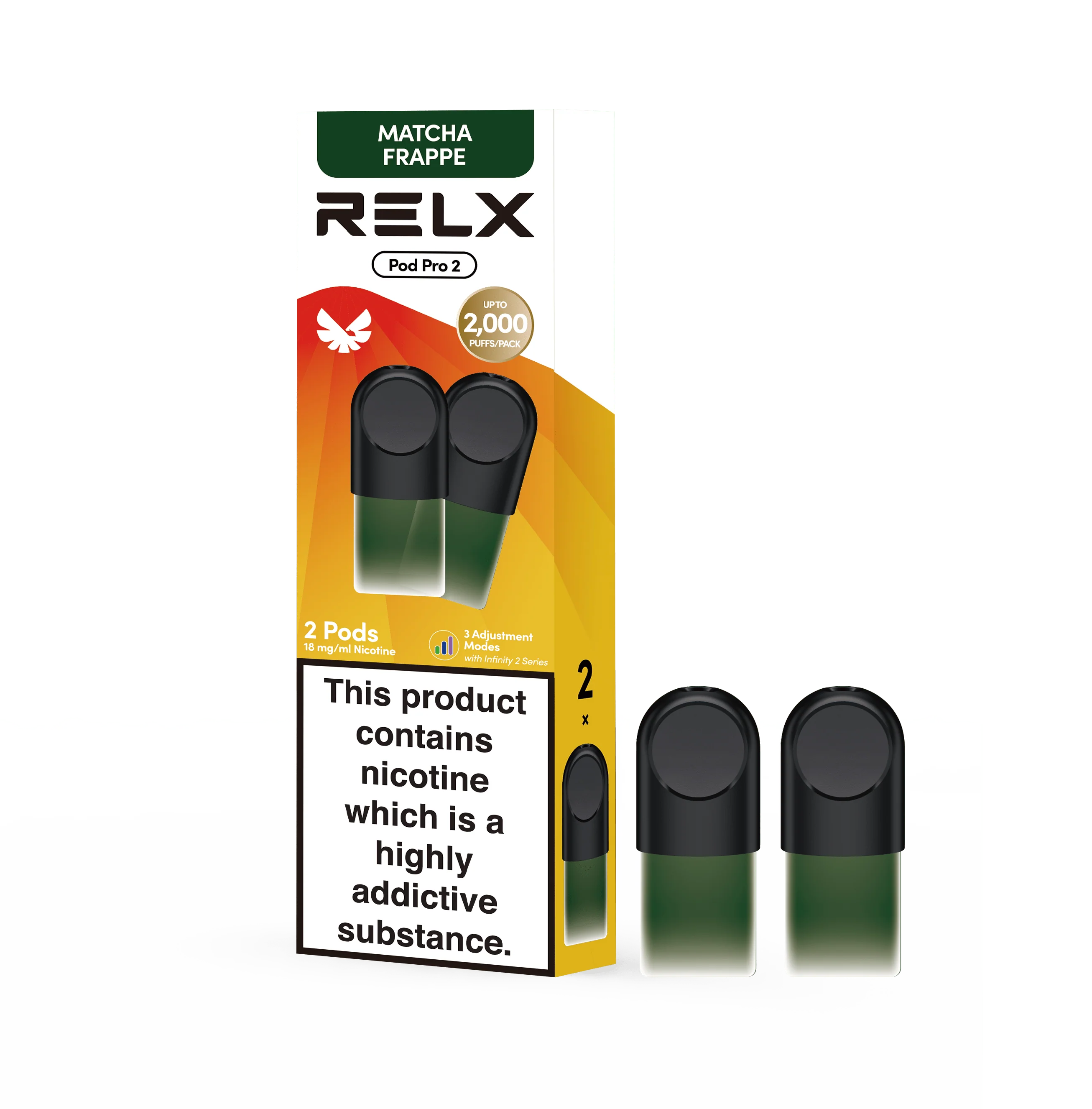 RELX Pod Pro Matcha Frappe