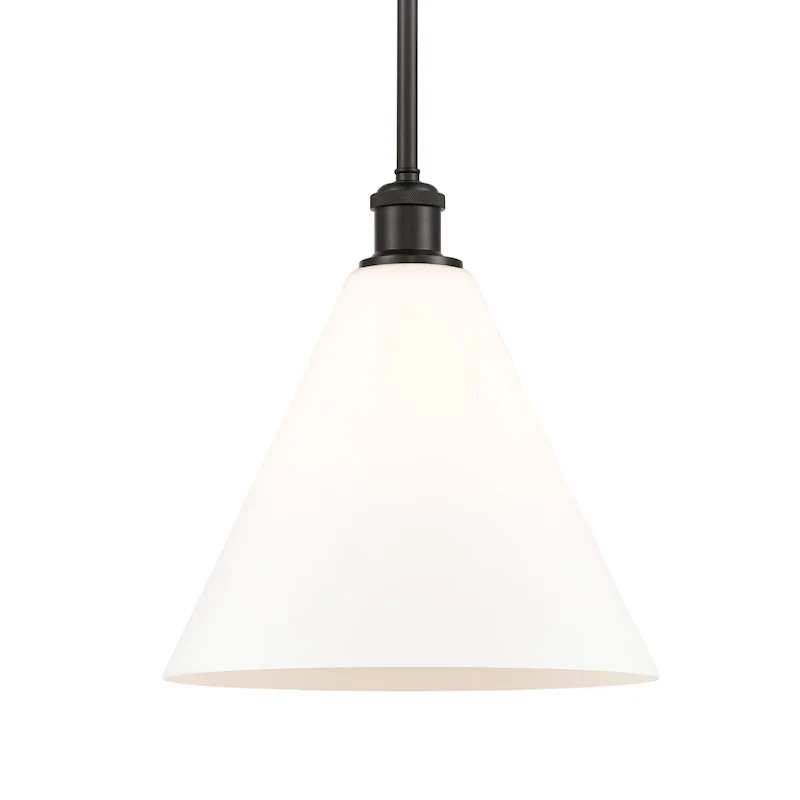 Innovations Lighting 516-1S-13-12 Berkshire Pendant Berkshire 12  Wide