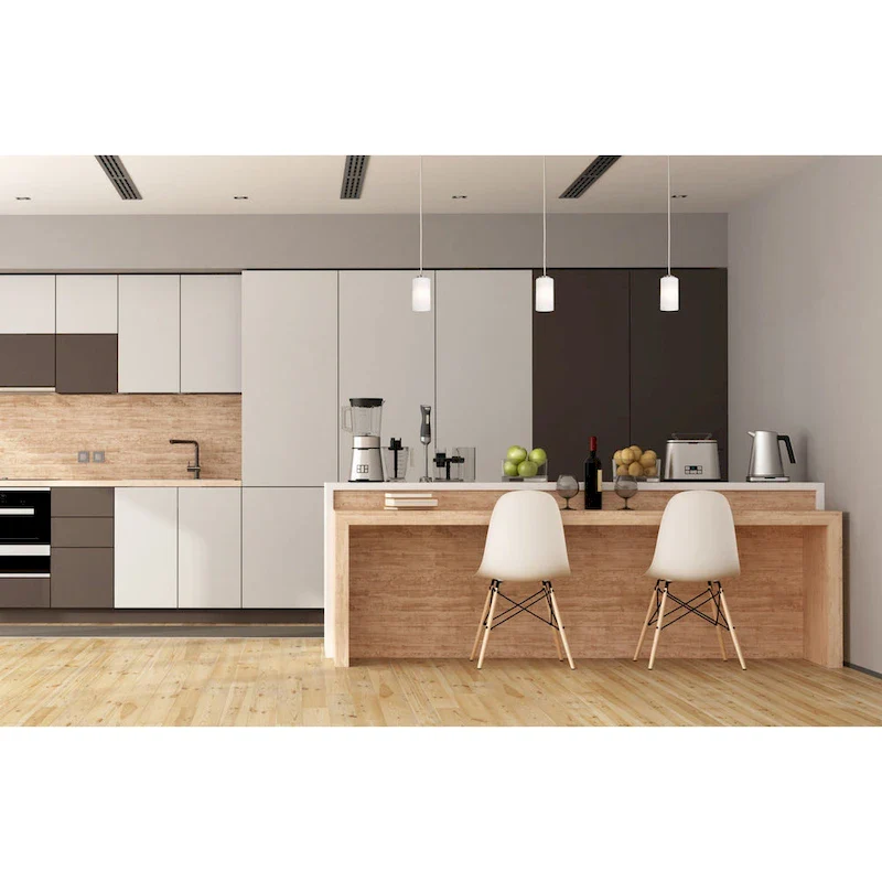 AFX LEOP04MB Leo 4  Wide Mini Pendant with Frosted Glass Shade