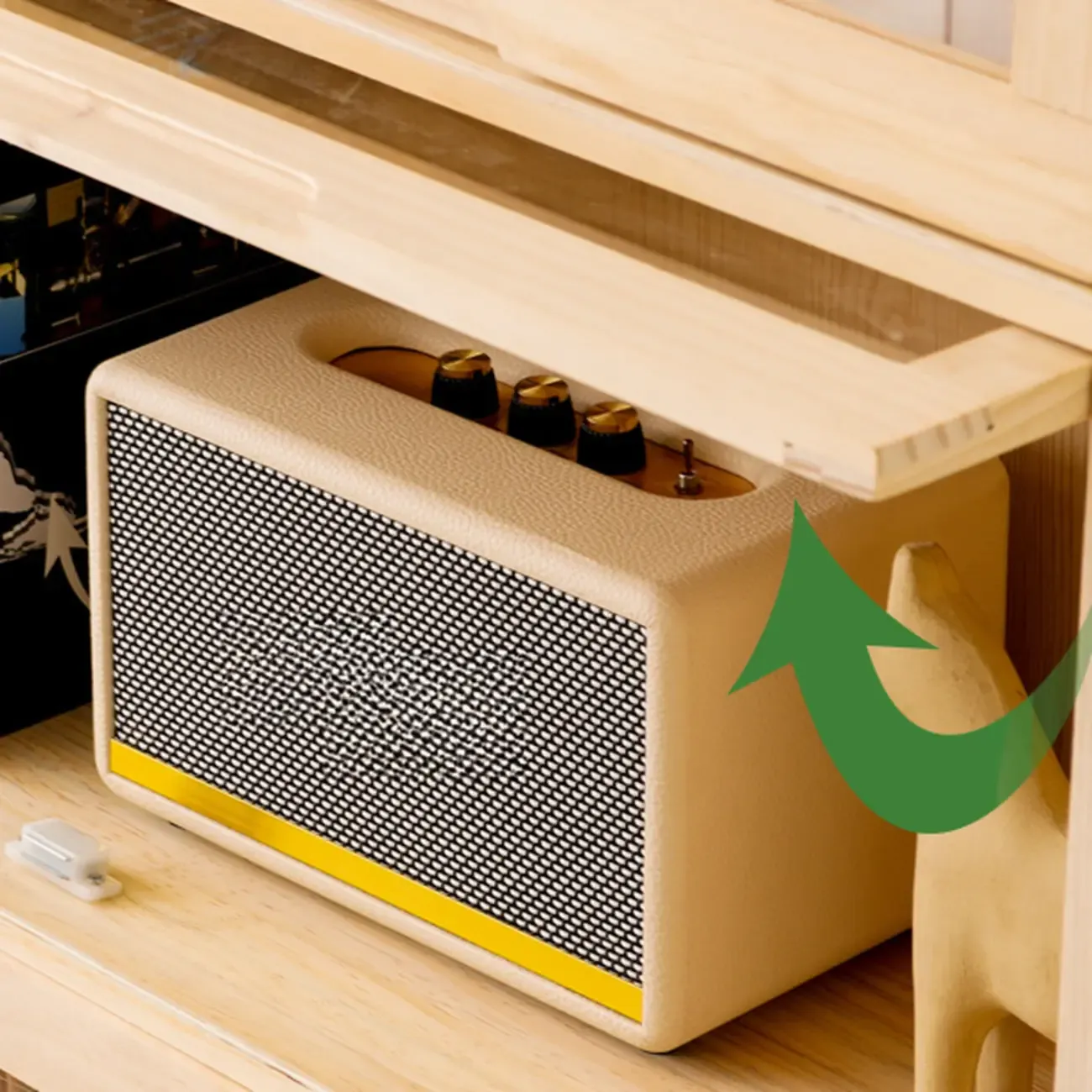 Solid Wood 5-Tier Display Open Shelving Unit Bookcase