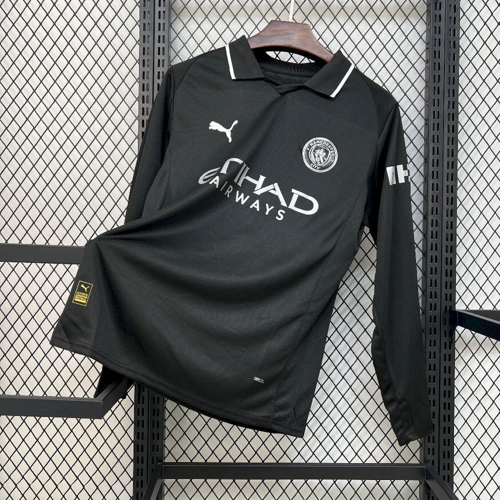 Maillot Manchester City extérieur manches longues 2025/26
