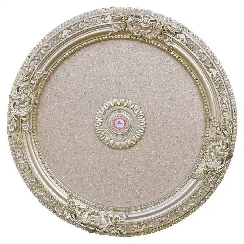 Blanco Round Chandelier Ceiling Medallion 36in