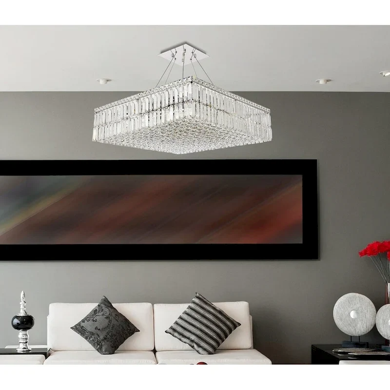 Maine 12 Light Chandelier - 28 Inch