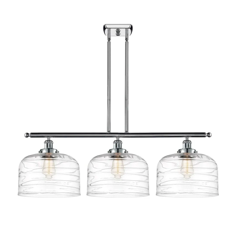 Innovations Lighting Bell - 3 Light 36  Island Light - 12  Shade