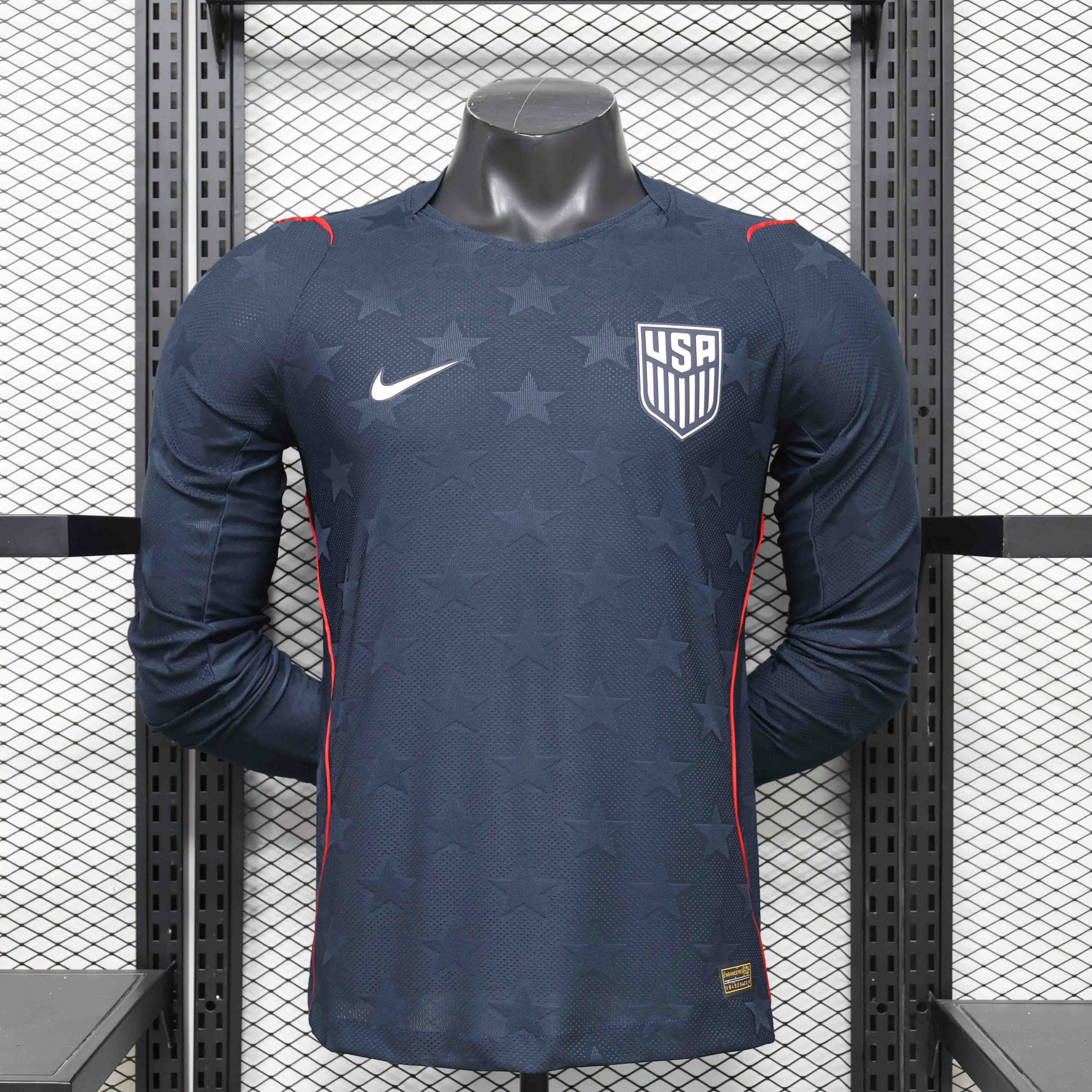 Maillot USA extérieur manches longues Coupe du monde 2026