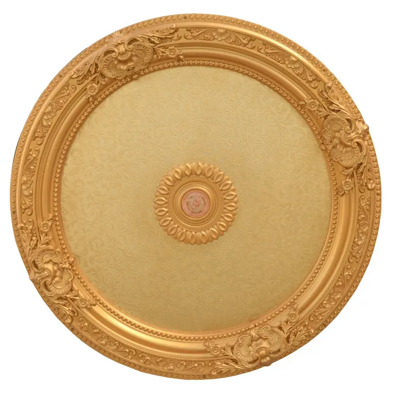 Blanco Round Chandelier Ceiling Medallion 36in