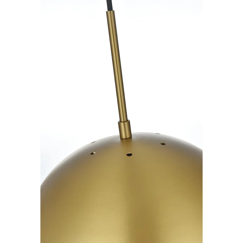 1-Light Pendant with 12 inch Clear Glass