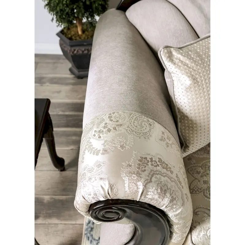 Dikic Traditional Chenille Rolled Arms 2-Piece Living Room Set by Gracewood Hollow