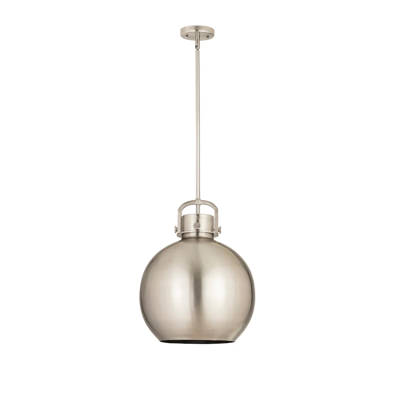 Innovations Lighting Newton Metal Sphere - 1 Light 14  Stem Hung Pendant