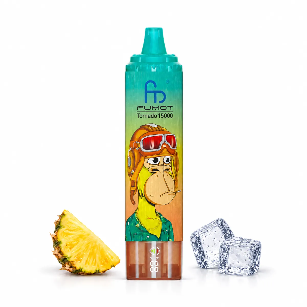 Fumot Tornado 15000 Pineapple Ice – Einweg-Vape, Produktansicht