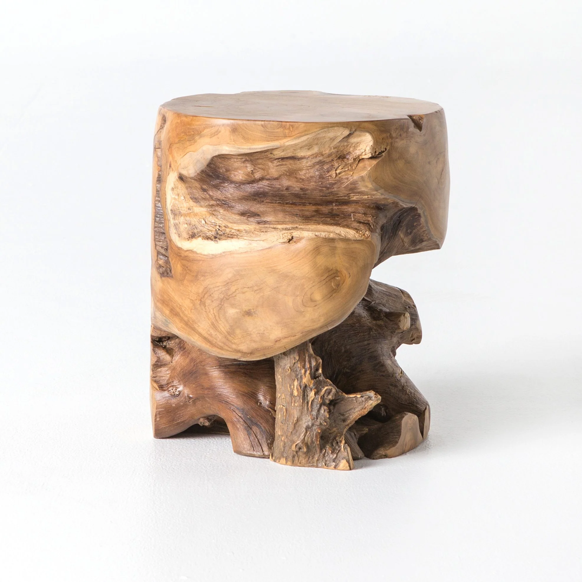 TEAK STOOL