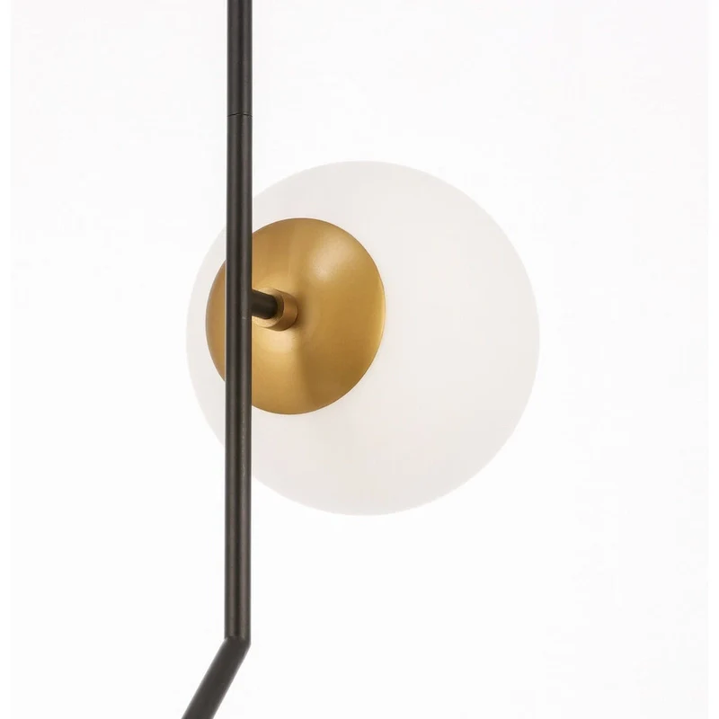 Bastina 20-Inch 1-DownLight Frosted Glass Pendant