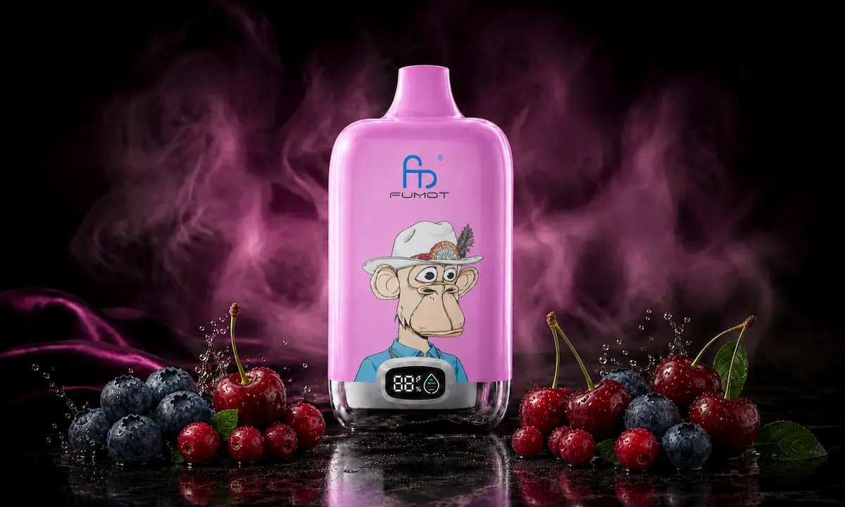 Fumot Digital Box 12000 Blueberry Cherry Cranberry
