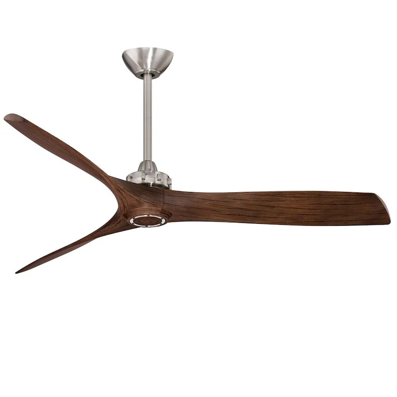 Minka Aire Aviation Brushed Nickel With Maple 60 Inch Ceiling Fan