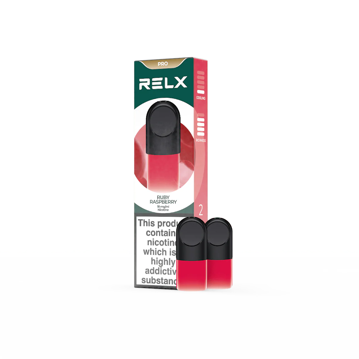 RELX Pod Pro Ruby Raspberry