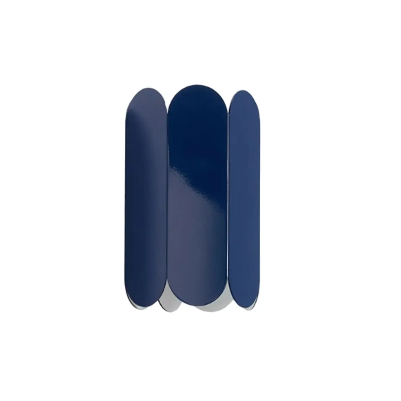 Mini Hardwired Modern Red Up & Down Wall Sconce in Geometric