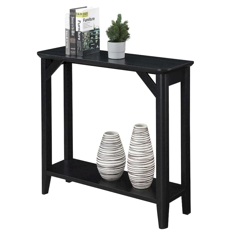 Convenience Concepts Winston Hall Table with Shelf